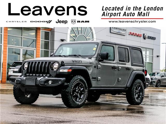 2022 Jeep Wrangler Unlimited Sport (Stk: 15-24326A) in London - Image 1 of 21
