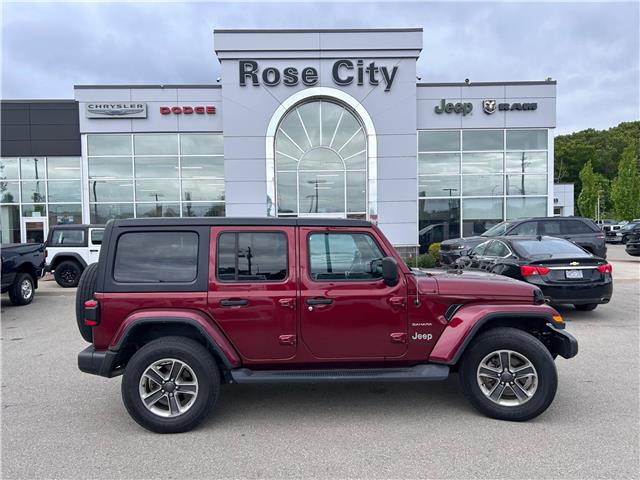 2021 Jeep Wrangler Unlimited Sahara (Stk: S2087A) in Welland - Image 1 of 6