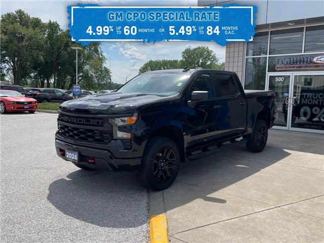 2024 Chevrolet Silverado 1500 Custom Trail Boss (Stk: RC01484R) in LaSalle - Image 1 of 27