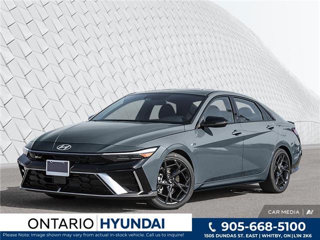 2025 Hyundai Elantra N Line Ultimate DCT Grey with 14km at $38,402