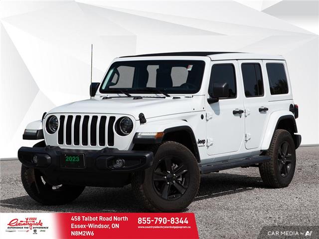 2023 Jeep Wrangler Sahara (Stk: 62430) in Essex-Windsor - Image 1 of 31