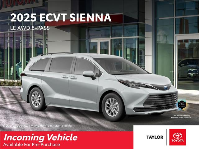 New 2025 Toyota Sienna LE 8-Passenger  - Regina - Taylor Toyota