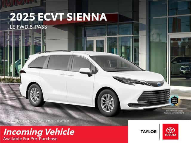 New 2025 Toyota Sienna LE 8-Passenger  - Regina - Taylor Toyota