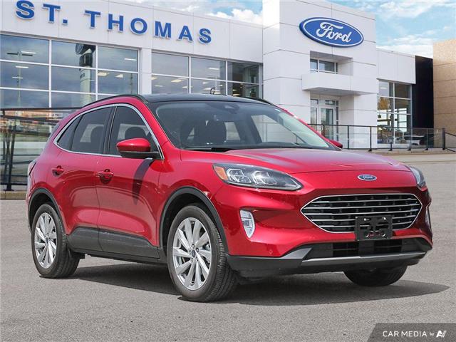 2022 Ford Escape Titanium Hybrid (Stk: 5574A) in St. Thomas - Image 1 of 27