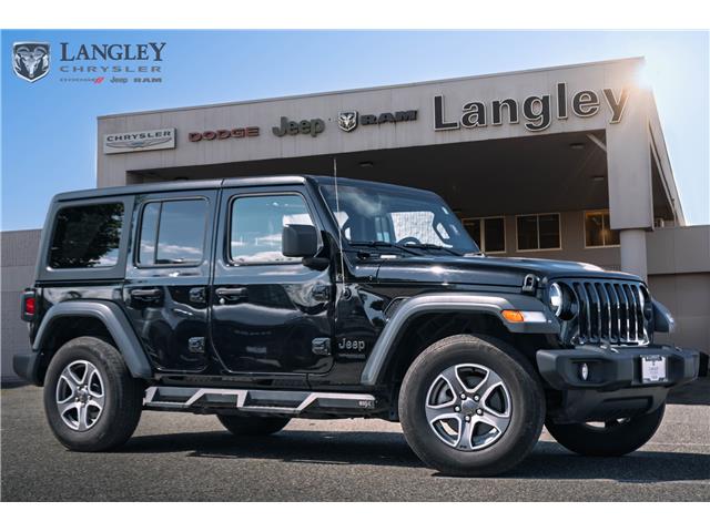 2022 Jeep Wrangler Unlimited Sport (Stk: R220000A) in Surrey - Image 1 of 18