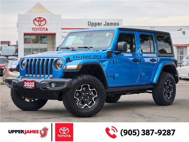 2023 Jeep Wrangler 4xe Rubicon (Stk: 250437A) in Hamilton - Image 1 of 30