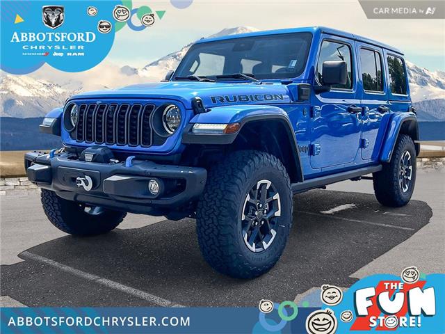 2024 Jeep Wrangler 4xe Rubicon (Stk: R157579) in Abbotsford - Image 1 of 26