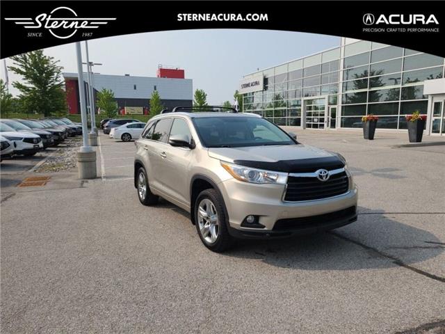 2016 Toyota Highlander LTD AWD  W/Wheels/Tires | NAVI | Sunroof 7 Pass (Stk: L3355A) in Aurora - Image 1 of 28