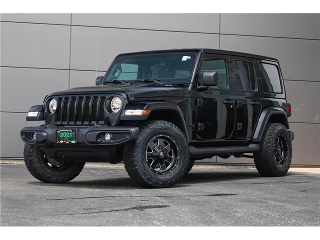 2021 Jeep Wrangler Unlimited Sahara (Stk: TO78116) in London - Image 1 of 42
