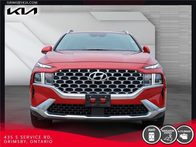 2023 Hyundai Santa Fe Preferred AWD | GREAT KM | NAVI | COLLISION AVOIDA (Stk: U3097) in Grimsby - Image 2 of 17