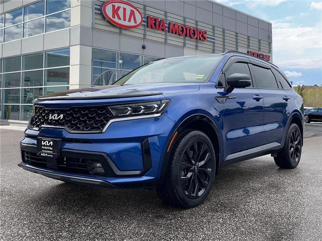 2022 Kia Sorento 2.5T SX w/Black Leather (Stk: 25-261A) in North Bay - Image 1 of 24