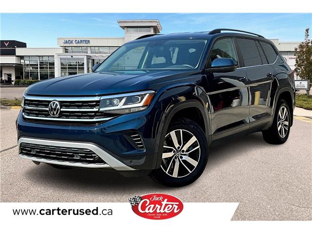 2021 Volkswagen Atlas 3.6 FSI Comfortline (Stk: 38585U) in Calgary - Image 1 of 34