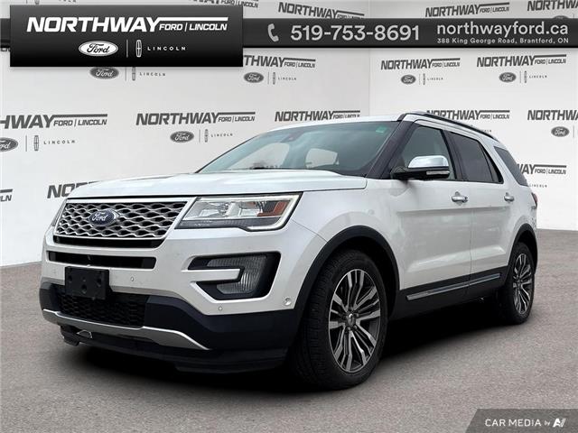 2017 Ford Explorer Platinum (Stk: 5LC0518A) in Brantford - Image 1 of 19