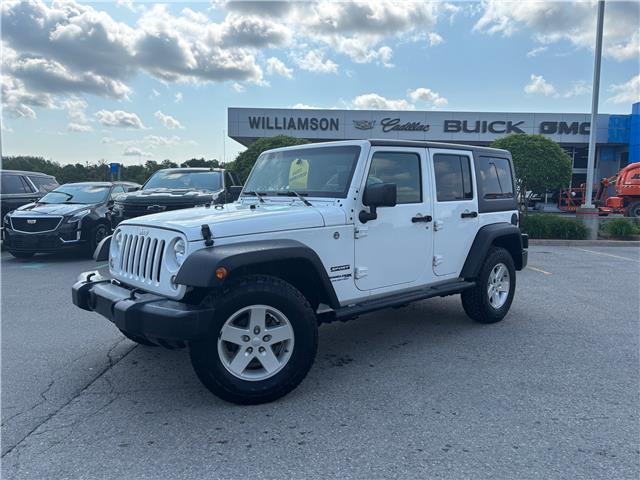 2018 Jeep Wrangler JK Unlimited Sport (Stk: U8834AA) in Uxbridge - Image 1 of 10