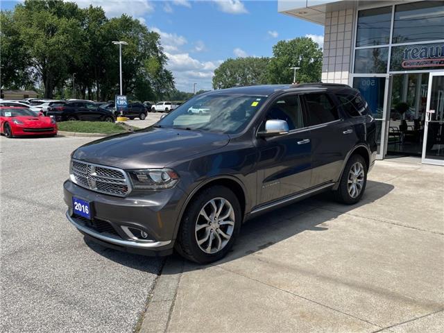 2016 Dodge Durango Citadel (Stk: RCTN01410A) in LaSalle - Image 1 of 31