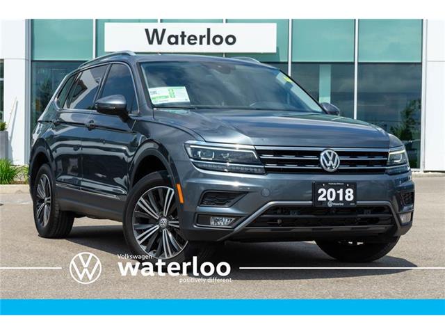 2018 Volkswagen Tiguan Highline (Stk: V25188) in Waterloo - Image 1 of 19