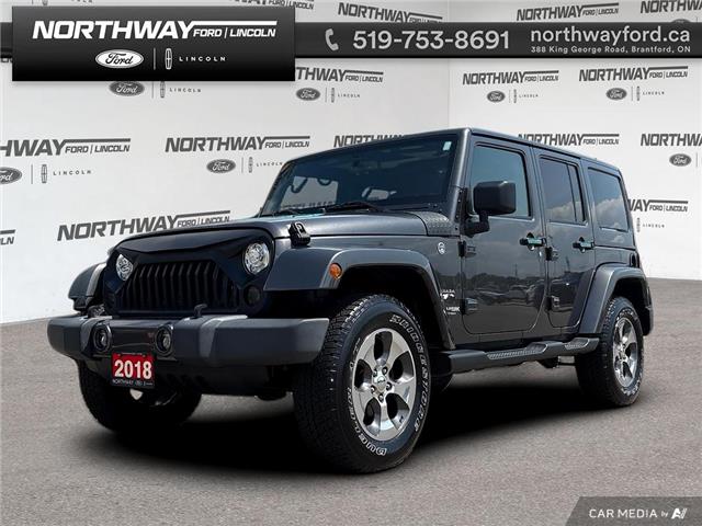 2018 Jeep Wrangler JK Unlimited Sahara (Stk: A1001A) in Brantford - Image 1 of 23