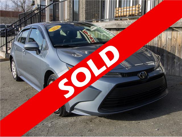 2024 Toyota Corolla LE Blue with 9,732km at $27,995