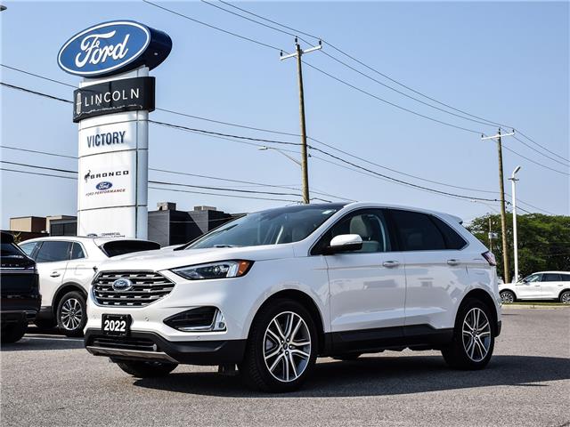 2022 Ford Edge Titanium (Stk: VFBS00315A) in Chatham - Image 1 of 33