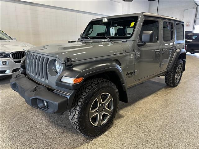 2021 Jeep Wrangler Unlimited Sport (Stk: P13806) in Calgary - Image 1 of 19