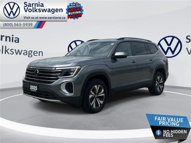 2025 Volkswagen Atlas 2.0 TSI Comfortline (Stk: V25185) in Sarnia - Image 1 of 25