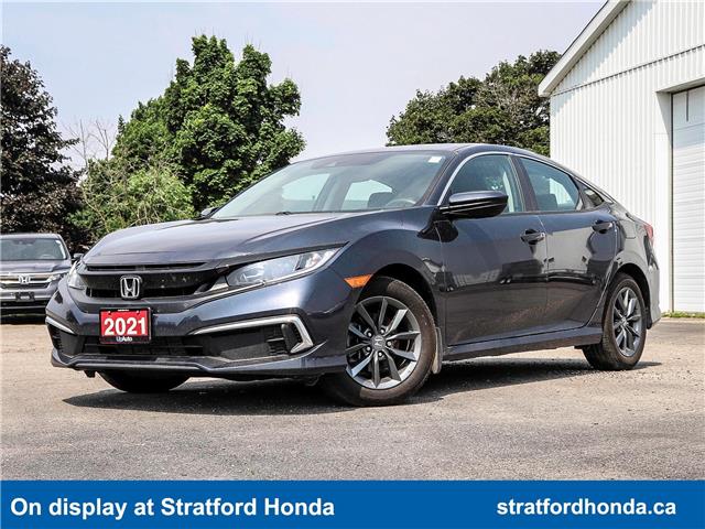 2021 Honda Civic EX (Stk: 2HA0361A) in Stratford - Image 1 of 25