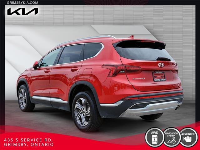 2023 Hyundai Santa Fe Preferred AWD | GREAT KM | NAVI | COLLISION AVOIDA (Stk: U3097) in Grimsby - Image 4 of 17