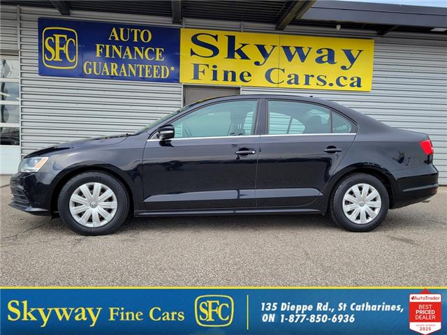 2015 Volkswagen Jetta Sedan 1.8 MANUAL | SUNROOF | HEATED SEATS | REAR CAM (Stk: S8624A) in St. Catharines - Image 1 of 24