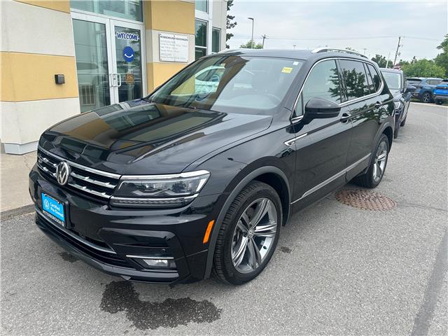2021 Volkswagen Tiguan Highline Black with 58,227km at $30,995