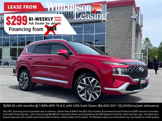 2023 Hyundai Santa Fe Ultimate Calligraphy (Stk: W8982) in Uxbridge - Image 1 of 24