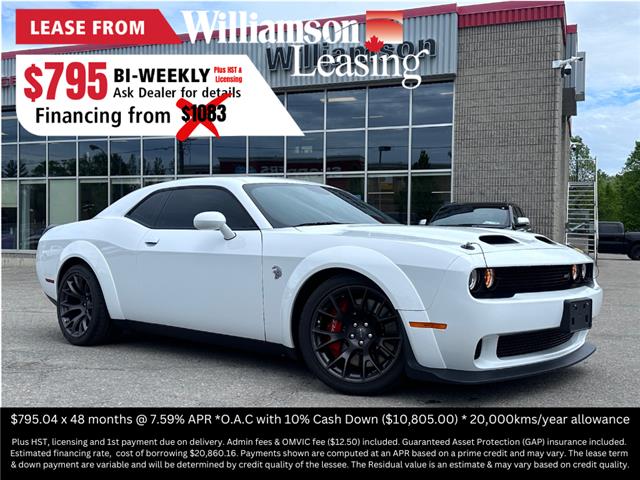 2021 Dodge Challenger SRT Hellcat (Stk: W9020) in Uxbridge - Image 1 of 22