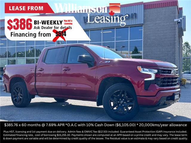 2023 Chevrolet Silverado 1500 RST (Stk: W9025) in Uxbridge - Image 1 of 9