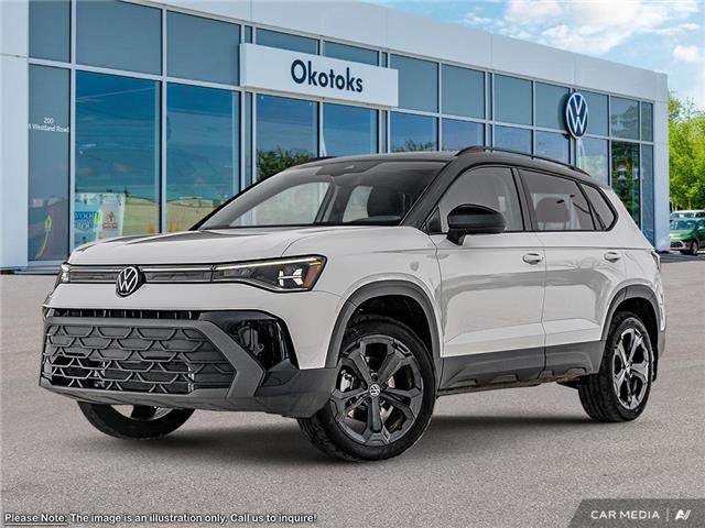 2025 Volkswagen Taos Comfortline Black Edition (Stk: KS-154) in Okotoks - Image 1 of 19