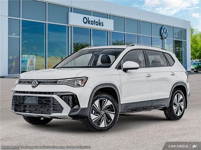 2025 Volkswagen Taos Highline (Stk: Y57682) in Okotoks - Image 1 of 18