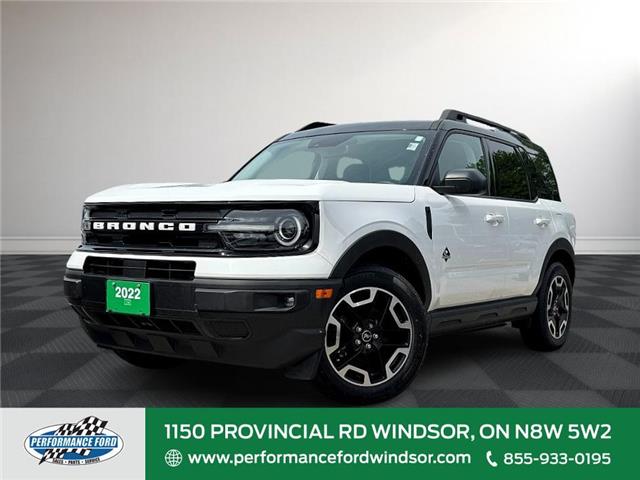 2022 Ford Bronco Sport Outer Banks (Stk: PR56634) in Windsor - Image 1 of 28