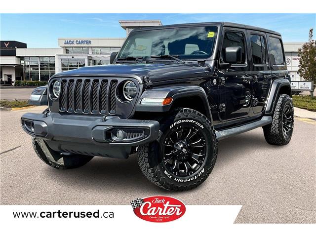 2019 Jeep Wrangler Unlimited Sahara (Stk: 44543U) in Calgary - Image 1 of 33