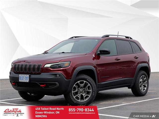 2022 Jeep Cherokee Trailhawk (Stk: 62379) in Essex-Windsor - Image 1 of 31