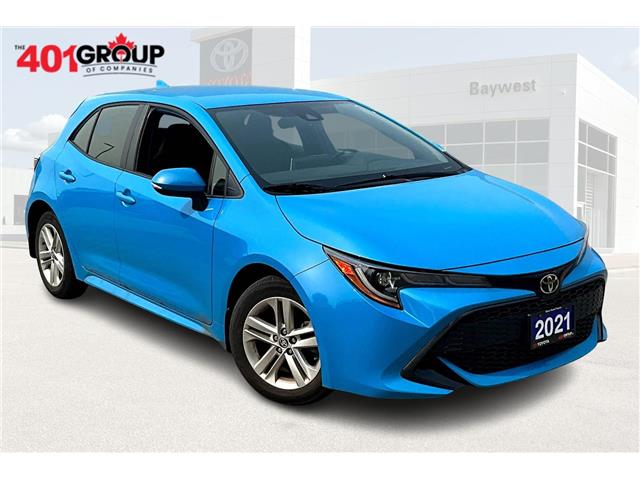 2021 Toyota Corolla Hatchback Base (Stk: 1229BTU) in Owen Sound - Image 1 of 32