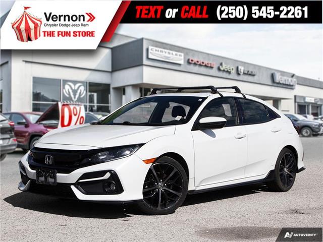 2021 Honda Civic Sport (Stk: A1638B) in Vernon - Image 1 of 28