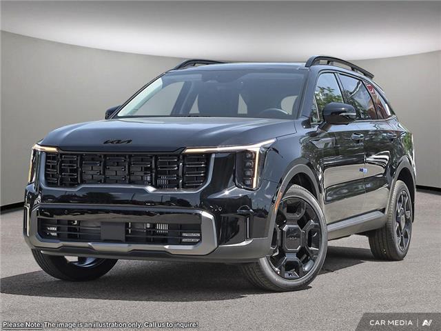 2025 Kia Sorento 2.5T X-Line Limited w/Black Interior (Stk: SR5056) in Vancouver - Image 1 of 24
