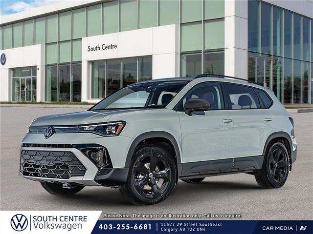 2025 Volkswagen Taos Comfortline Black Edition (Stk: X19257) in Calgary - Image 1 of 23