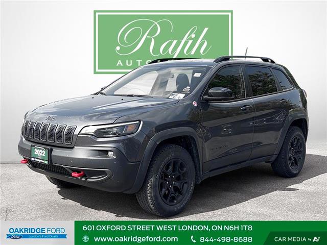 2022 Jeep Cherokee Trailhawk (Stk: C54350A) in London - Image 1 of 13