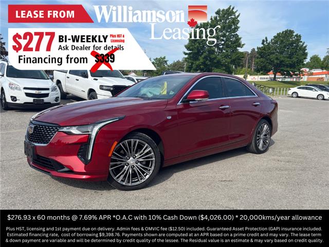 2023 Cadillac CT4 Premium Luxury (Stk: U8845A) in Uxbridge - Image 1 of 11