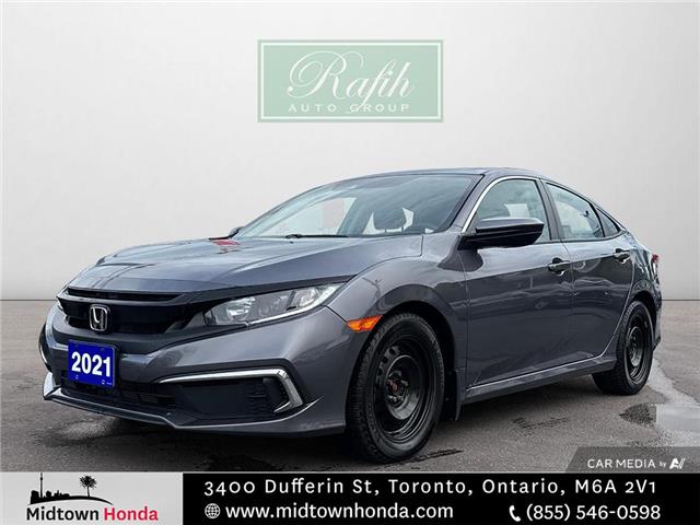 2021 Honda Civic LX (Stk: P19202) in North York - Image 1 of 28