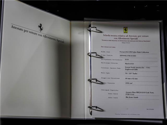 2024 Ferrari 296 GTB Base (Stk: C880) in Vaughan - Image 42 of 43