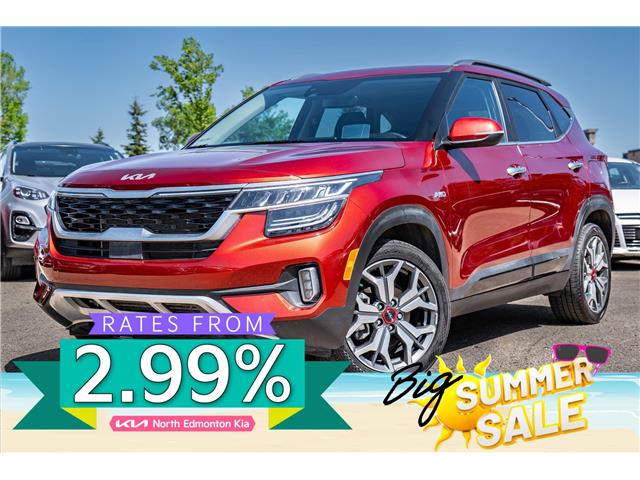 2022 Kia Seltos SX Turbo w/Black Interior (Stk: PC0019) in Edmonton - Image 1 of 27