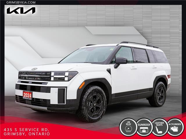 2024 Hyundai Santa Fe XRT AWD | LEATHER | LOW LOW KM | 7 PASSENGER (Stk: U3109) in Grimsby - Image 1 of 18
