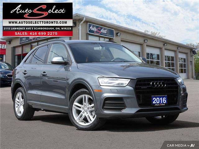 2016 Audi Q3 Quattro (Stk: 1TGQ3G2) in Scarborough - Image 1 of 28