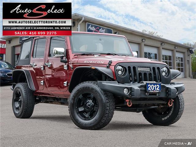2012 Jeep Wrangler Unlimited Rubicon (Stk: 1JTWLR1) in Scarborough - Image 1 of 31