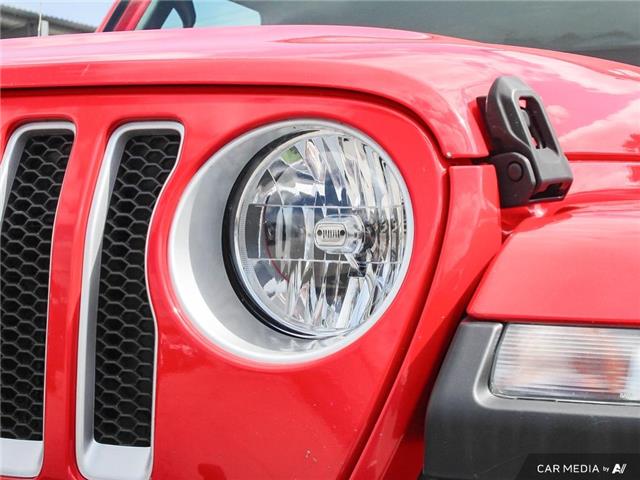 2021 Jeep Wrangler Unlimited Sahara (Stk: 99583A) in St. Thomas - Image 10 of 27